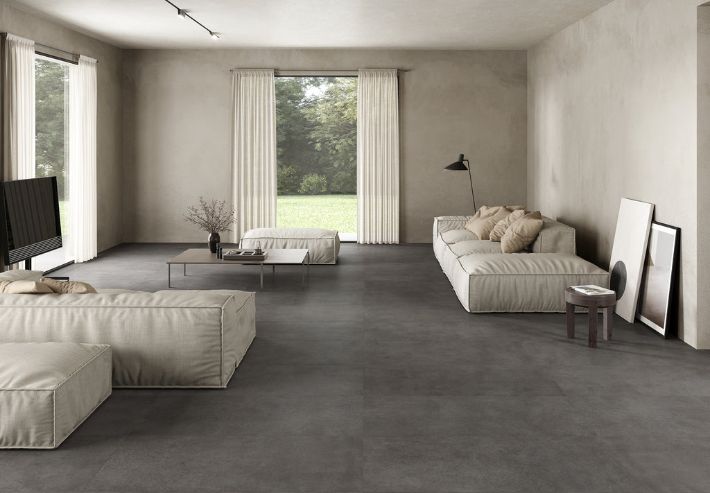 Cement Anthracite Porțelanat